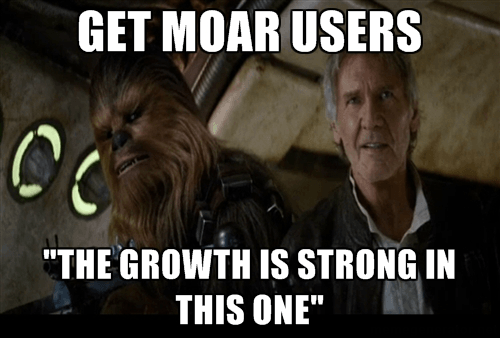 500 Distro Best Growth Tips Star Wars The Force Awakens Quotes Han Solo and Chewie Chewbacca The growth force is strong in this one.