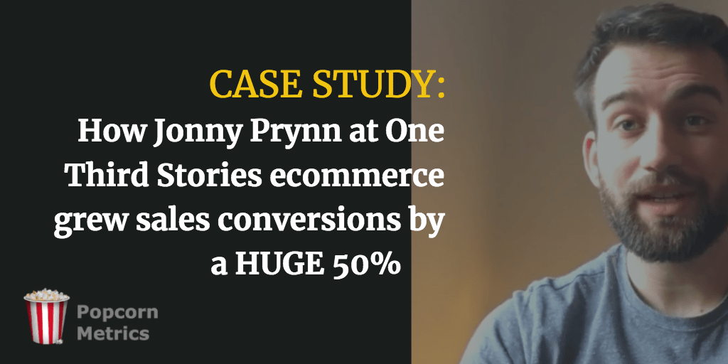 CASE STUDY: Learn How This Ecommerce Biz grew Sales Conversions a HUGE 50%